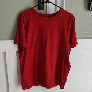 Classic Cotton Red Women's T-Shirt